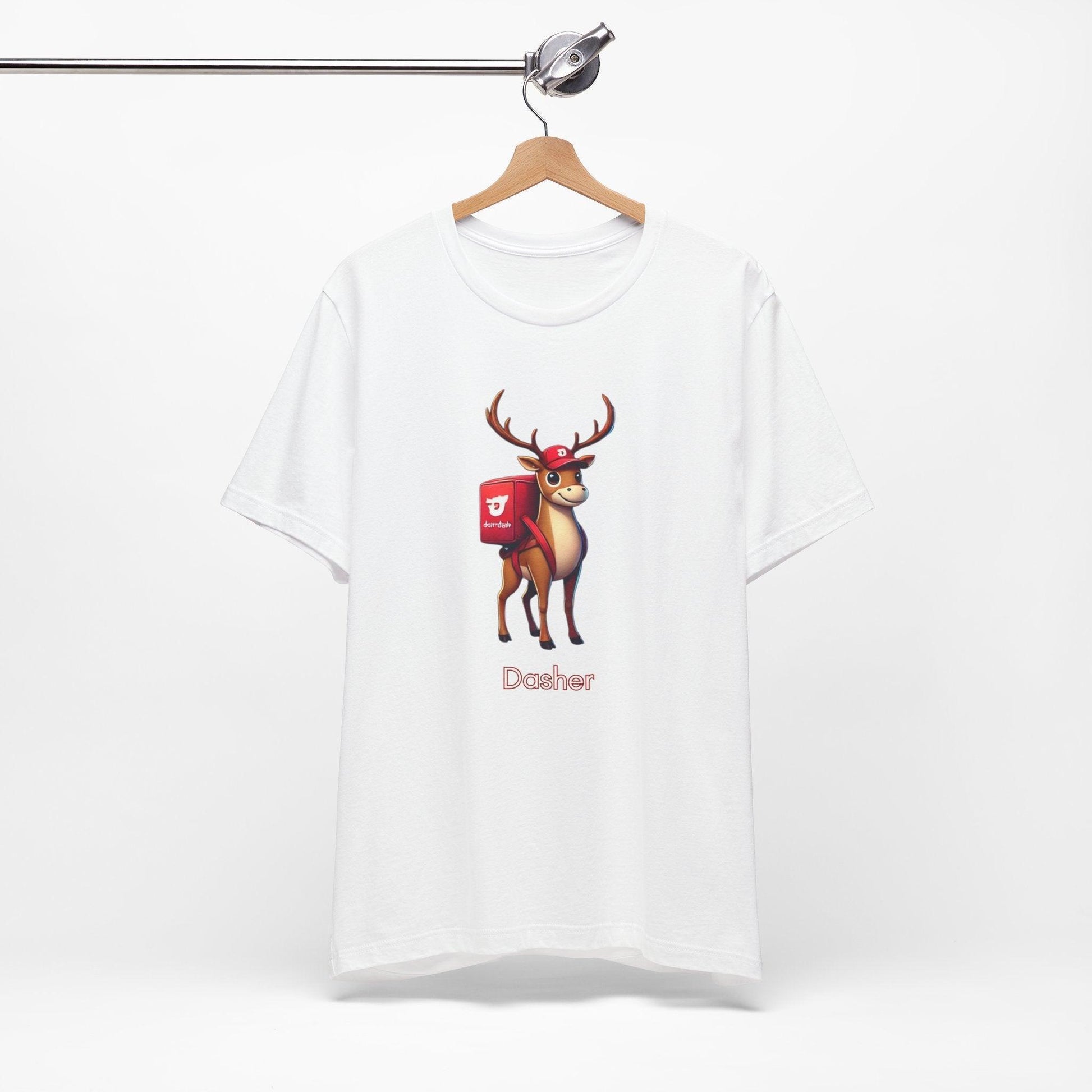 🎅 Dasher's Side Hustle 🍕 Unisex Tee ✨ Dasher's delivering more than holiday cheer! - Whippie's