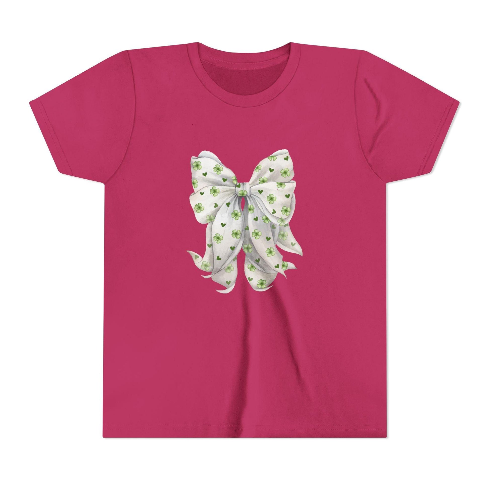 Shamrock Hearts Youth Tee - Spread the Luck and Love! - Whippie's