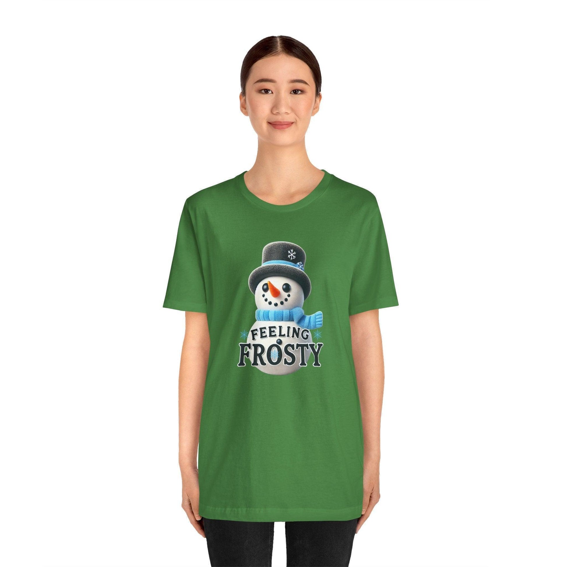 ☃️ Feeling Frosty? ❄️ Unisex Jersey Tee ✨ Embrace the winter chill! - Whippie's