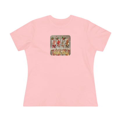 Holiday Cheer - Sip, Smile, Repeat 🥂🎄 - Women's Softstyle Tee - Whippie's