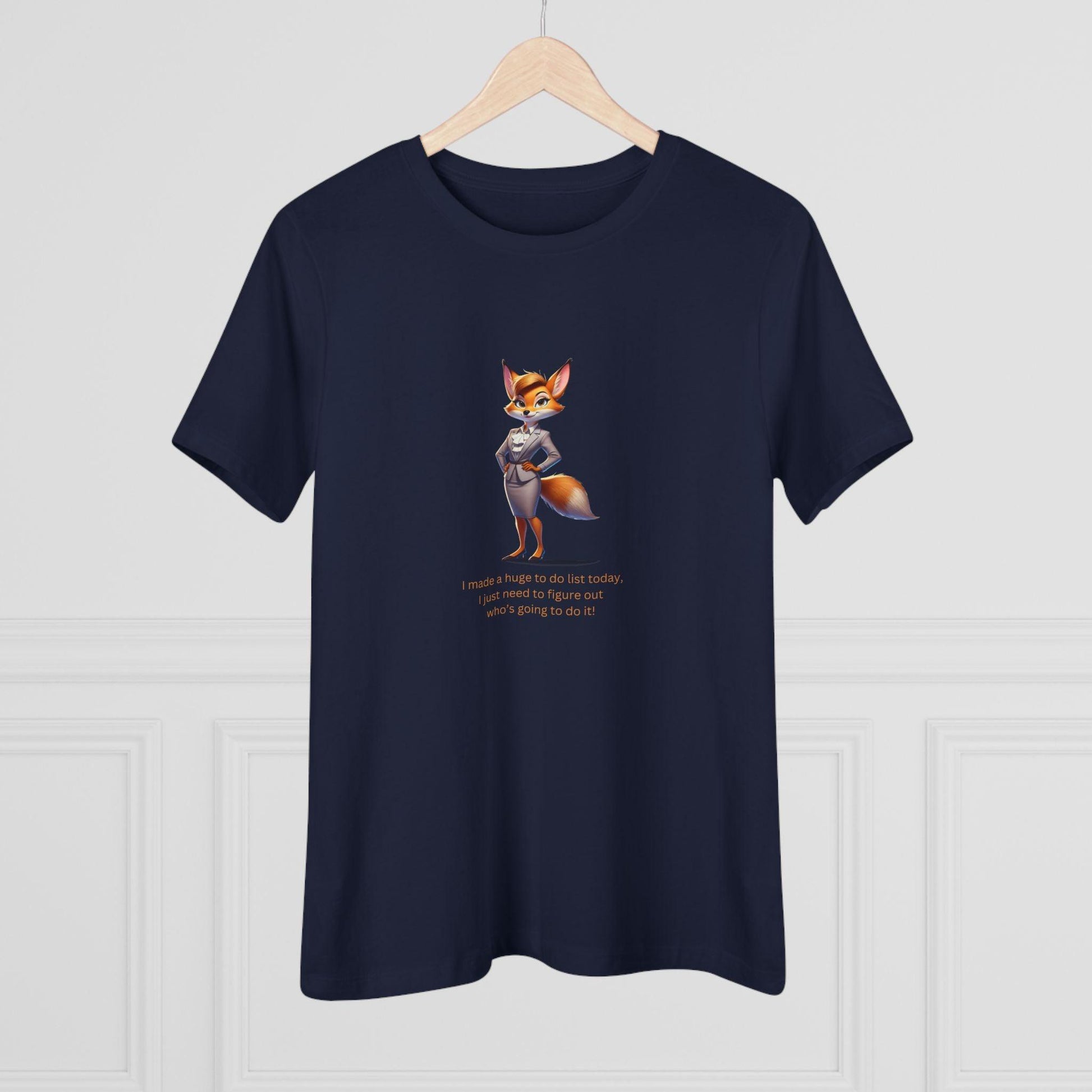 "To-Do List" Women's Tee - Who's Doing This?! 🦊📝 - Women's Tee - Whippie's