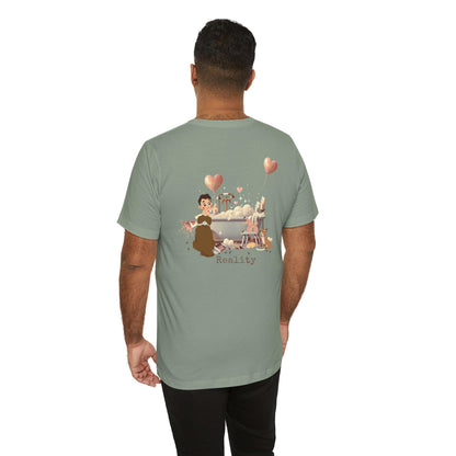 💖 My Valentine's Plan vs. Reality 🛁 Unisex Jersey Tee ✨ Expectation vs. Reality, the Valentine's Day edition! - Whippie's