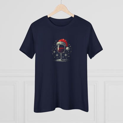 Wine & Christmas Cheer- Women's Softstyle Tee - Whippie's