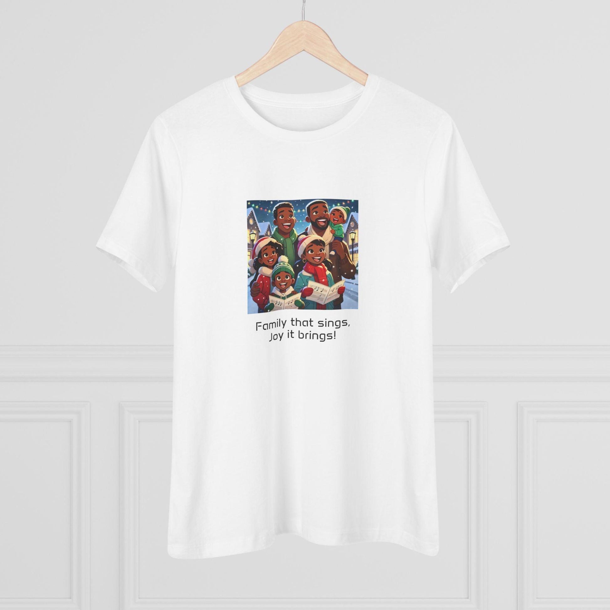 Family that sings, joy in brings! - Women's Softstyle Tee - Whippie's