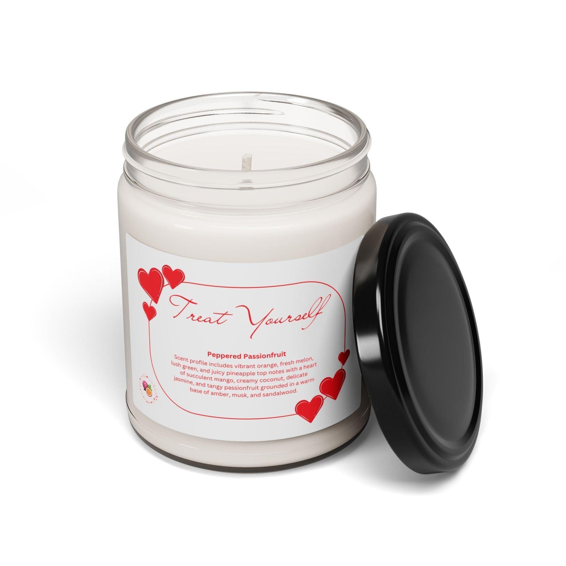 ✨ Treat Yourself ✨ Scented Soy Candle (9oz) 🕯️ Indulge your senses, relax your mind. - Whippie's