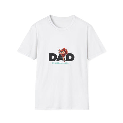 Dance Dad: Red Hair Dancer T-Shirt - Whippie's