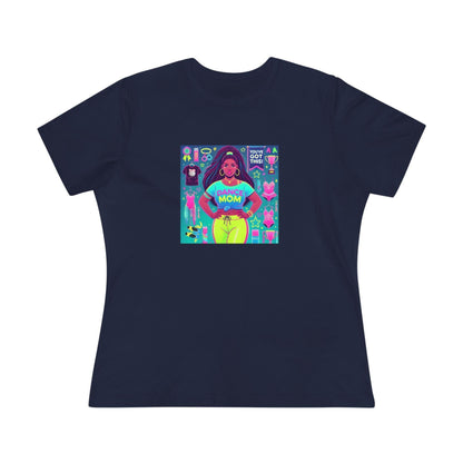 Dance Mom: You've Got This - Darker Skin Tone Mom - Curvy - Women's Softstyle Tee - Whippie's