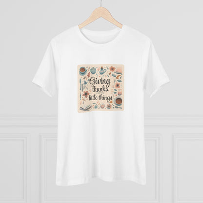 Giving Thanks for the Little Things - Women's Softstyle Tee - Whippie's