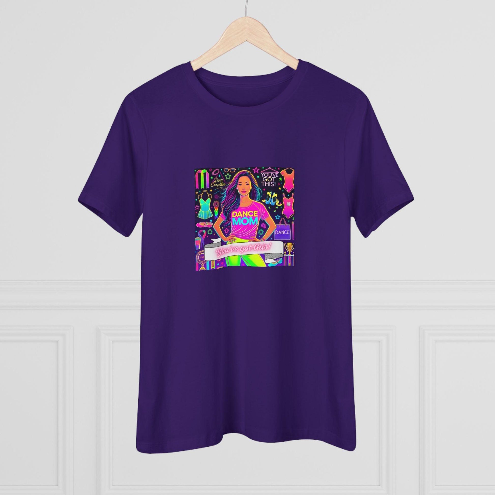 You've Got This! Dance Mom (Young Asian Mom) - A Sparkling Performance ⭐️- Women's Softstyle Tee - Whippie's