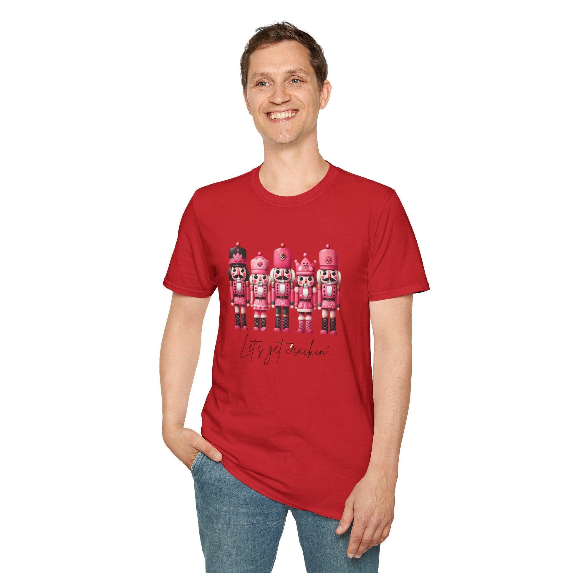 Nutcracker Squad - Let's Get Crackin'! 🎄 Unisex Tee - Whippie's