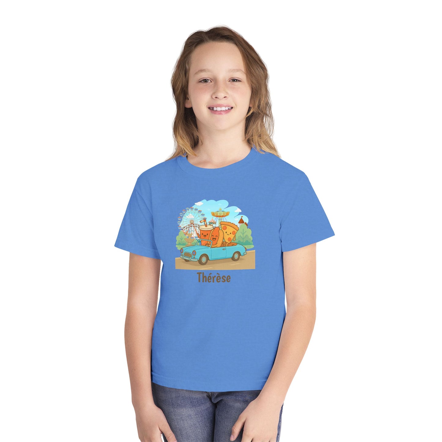 Fast Food Joyride Youth Tee - Fun & Whimsical Adventures! Personalizable