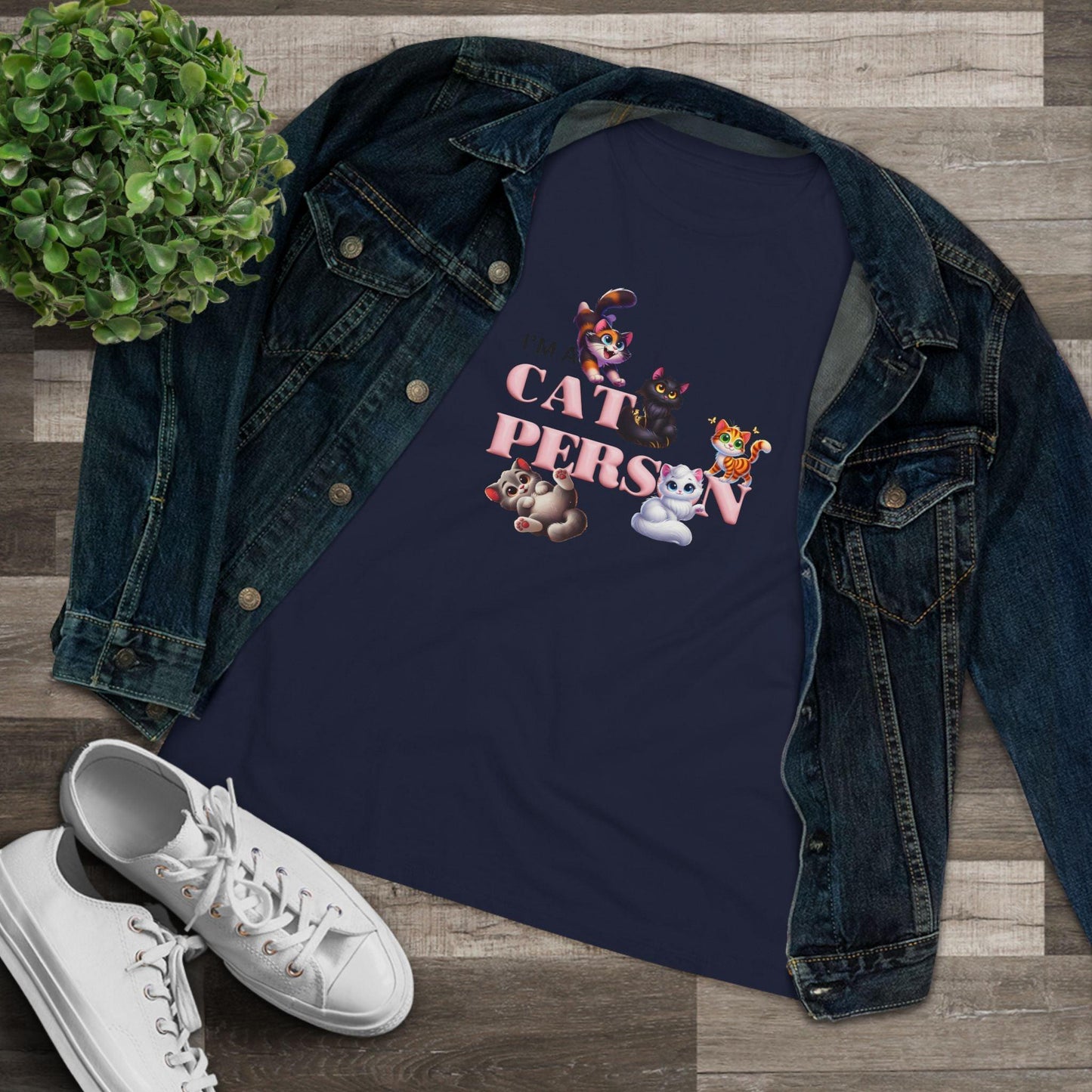 🐱 I'm a Cat Person 🐈 Unisex Jersey Tee ❤️ Show your purr-sonality! - Whippie's