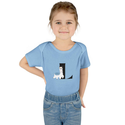 Alphabet Adventures: Letter L - Llama Baby Onesie L is for Llama Lovin' - Whippie's