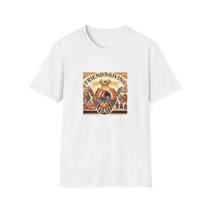 Friendsgiving Feast - A Harvest of Gratitude 🍂🦃 - Unisex T-Shirt - Whippie's