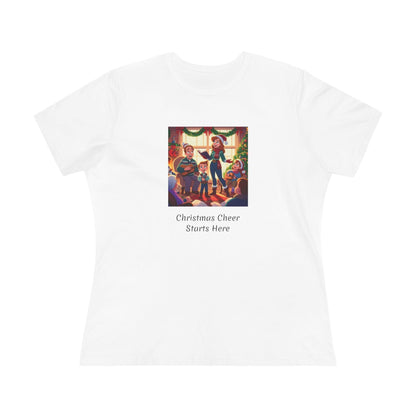 Christmas Cheer Starts Here - Women's Tee - Whippie's