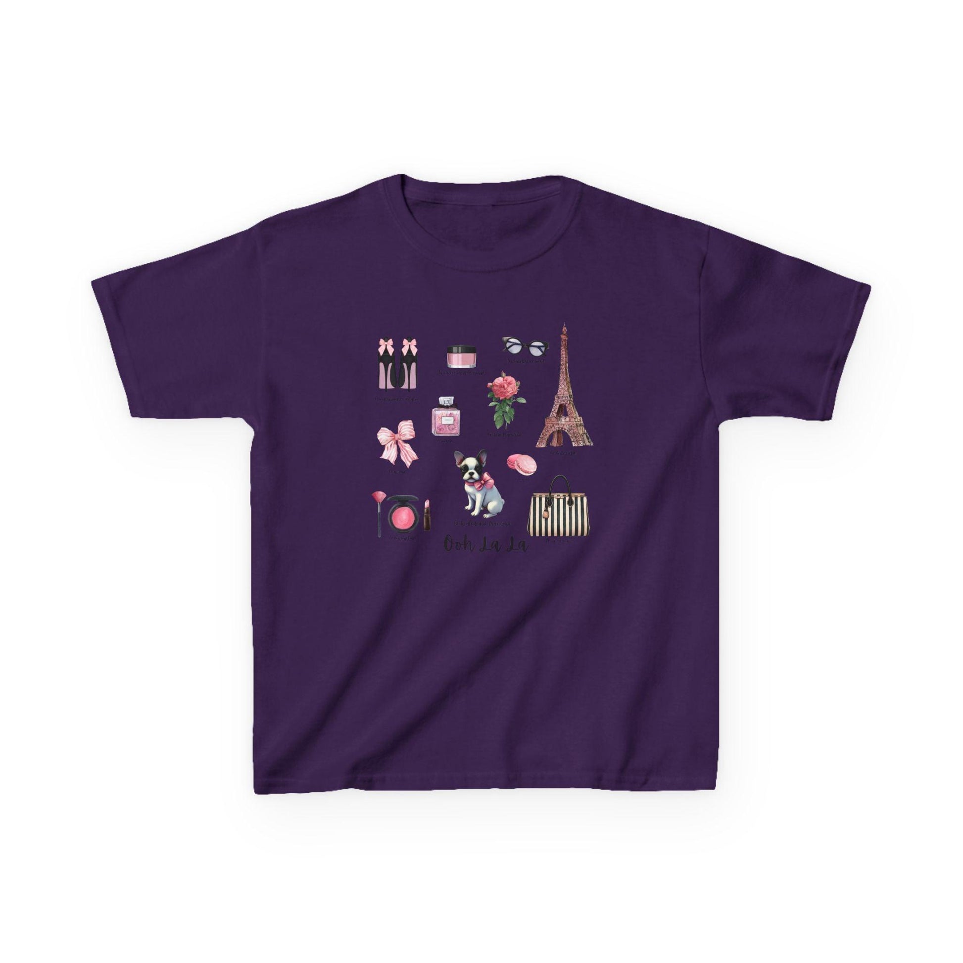 "Ooh La La!" French Chic Kids Heavy Cotton™ Tee! - Whippie's