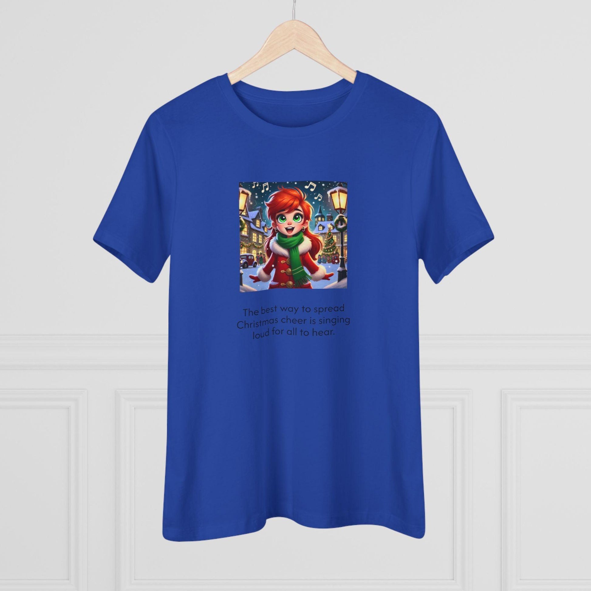 Caroler - Christmas Cheer - RHB Girl - Women's Tee - Whippie's