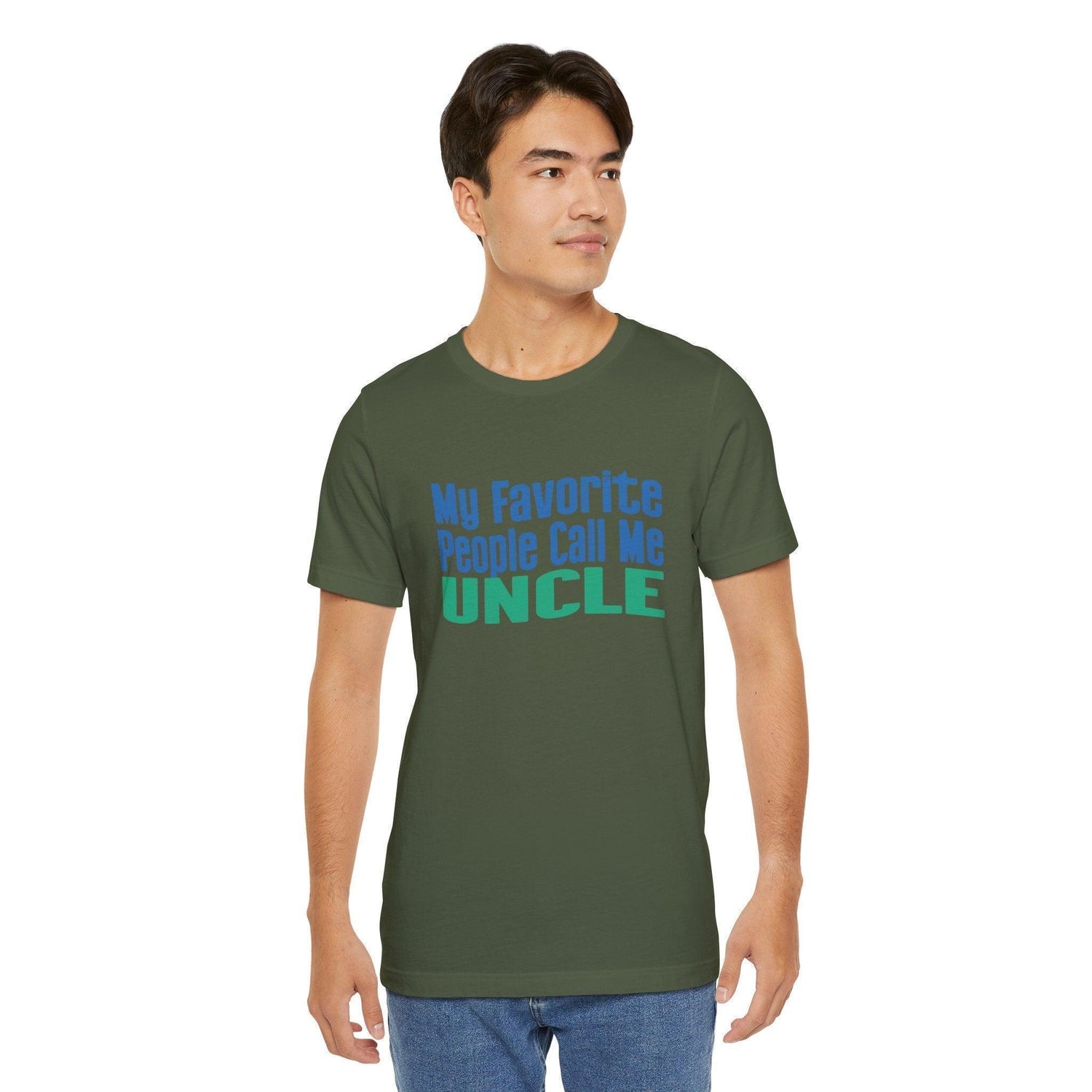 👨‍👦 My Favorite People Call Me UNCLE 💙 Unisex Tee ✨ The best uncles get promoted to favorite! - Whippie's