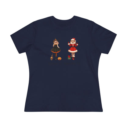 From Halloween to Holidays Women's Softstyle Tee 🎄🎃 - Whippie's