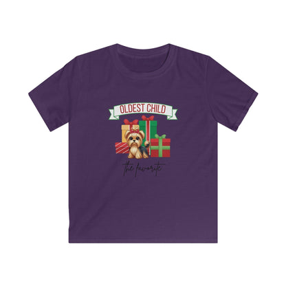 The Oldest Child, The Favorite 🎁🐶 Yorkie - Kids' Tee! 🎁👑 - Whippie's