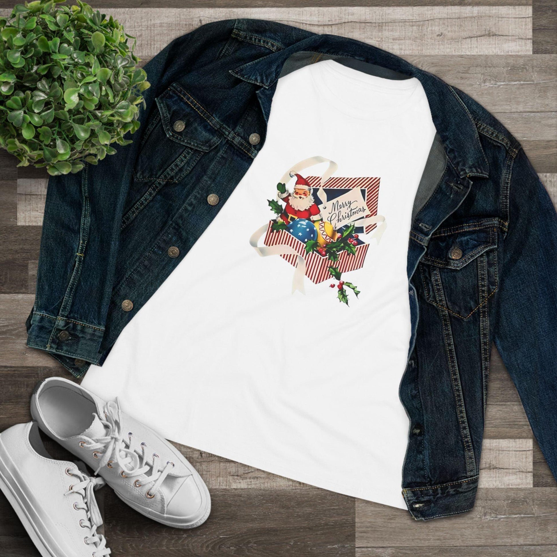 Merry Christmas Box of Ornaments - Women's Tee - Whippie's