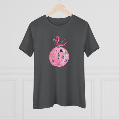 Nutcracker Ornament - A Whimsical Winter Wonderland! 🎄✨ Women's Softstyle Tee - Whippie's
