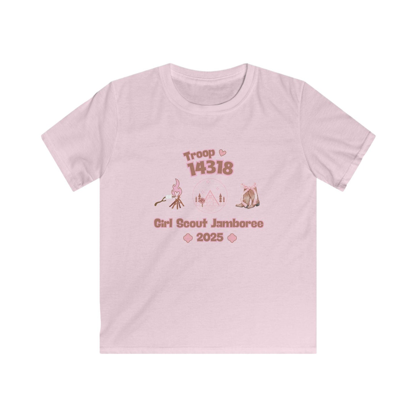 Girl Scout Jamboree Youth Tee - 2025 - Personalizable - Whippie's