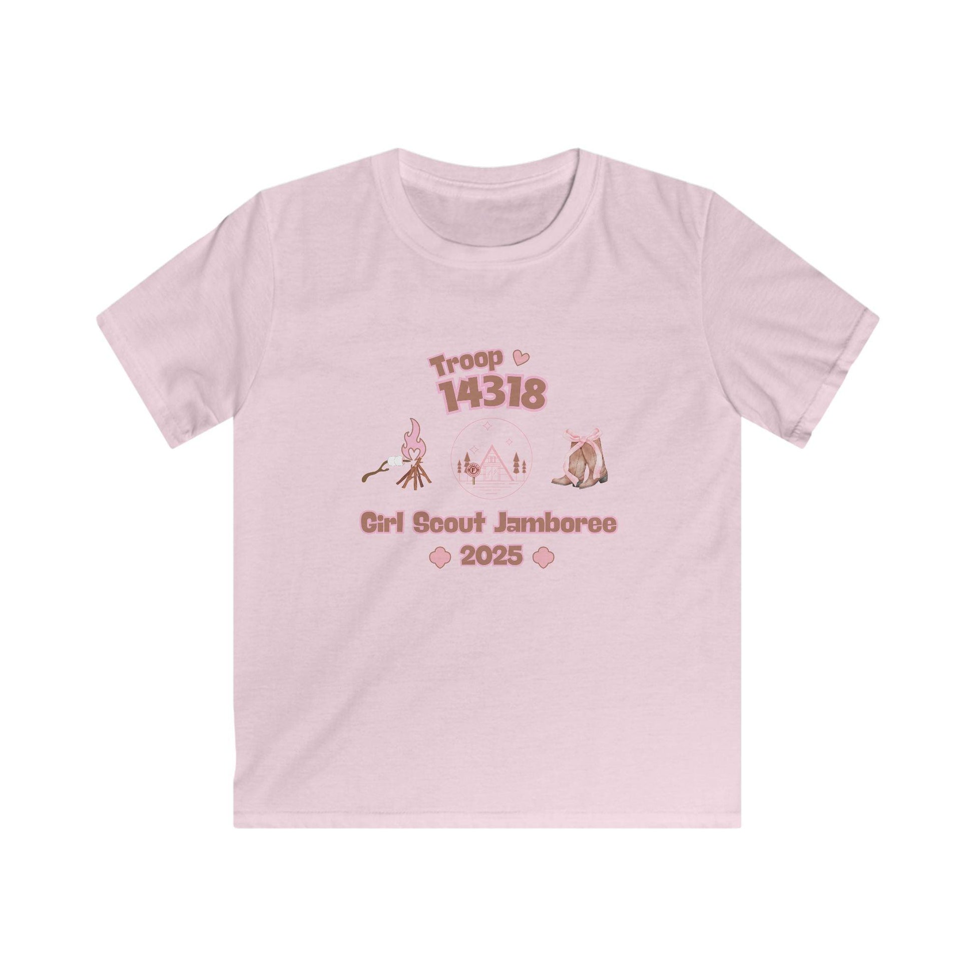 Girl Scout Jamboree Youth Tee - 2025 - Personalizable - Whippie's