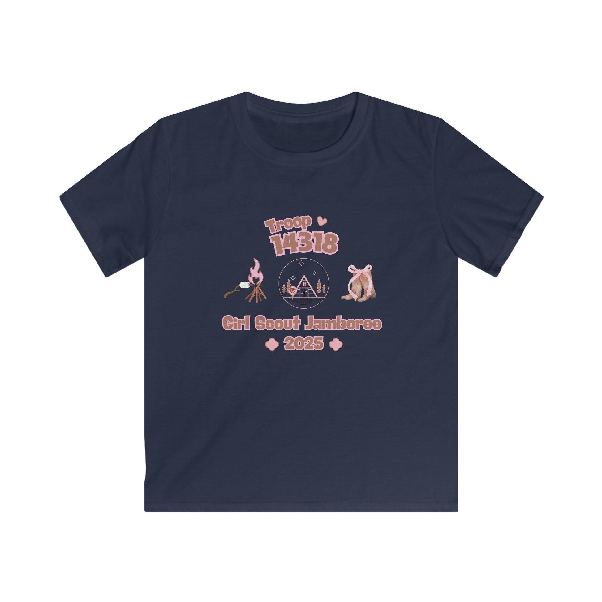 Girl Scout Jamboree Youth Tee - 2025 - Personalizable - Whippie's