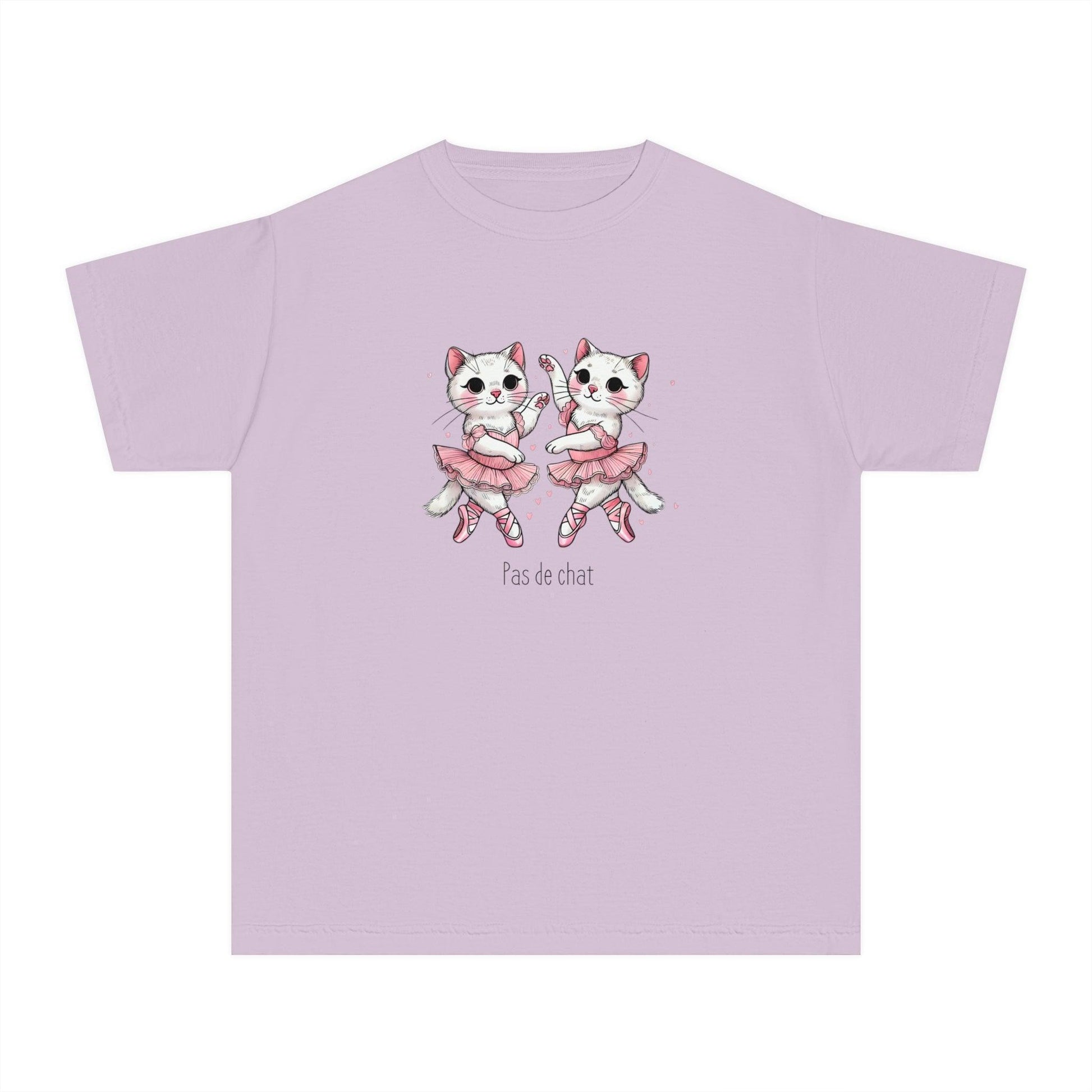 🐈‍⬛ Pas de Chat 🩰 Youth Midweight Tee ✨ - Whippie's