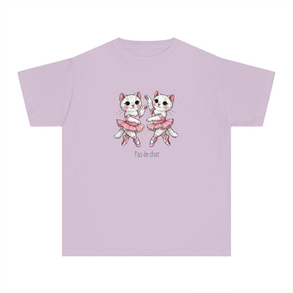 🐈‍⬛ Pas de Chat 🩰 Youth Midweight Tee ✨ - Whippie's