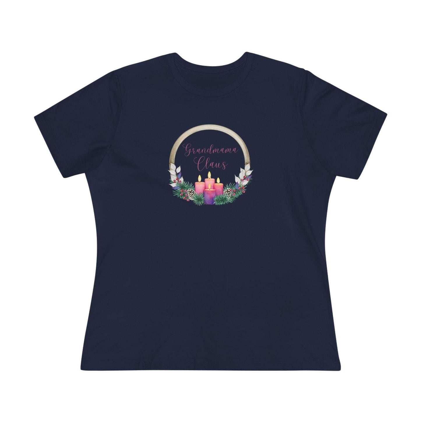 Grandmama Claus Tee - The Heart of Christmas 🤶🎄 - Women's Softstyle Tee - Whippie's