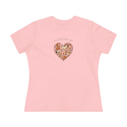 Heart Full of Pumpkin Spice - Women's Softstyle Tee - Whippie's