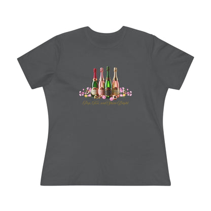 🍾💖 Pop, Fizz, and Shine Bright! ✨🥂 - Women's Softstyle Tee - Whippie's
