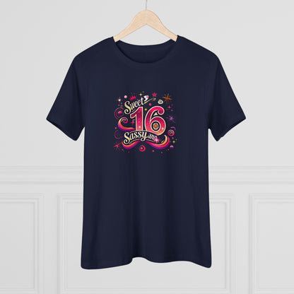 Sweet, Sassy, and 16 - Celebrate in Style! 🎉 - Women's Softstyle Tee - Whippie's