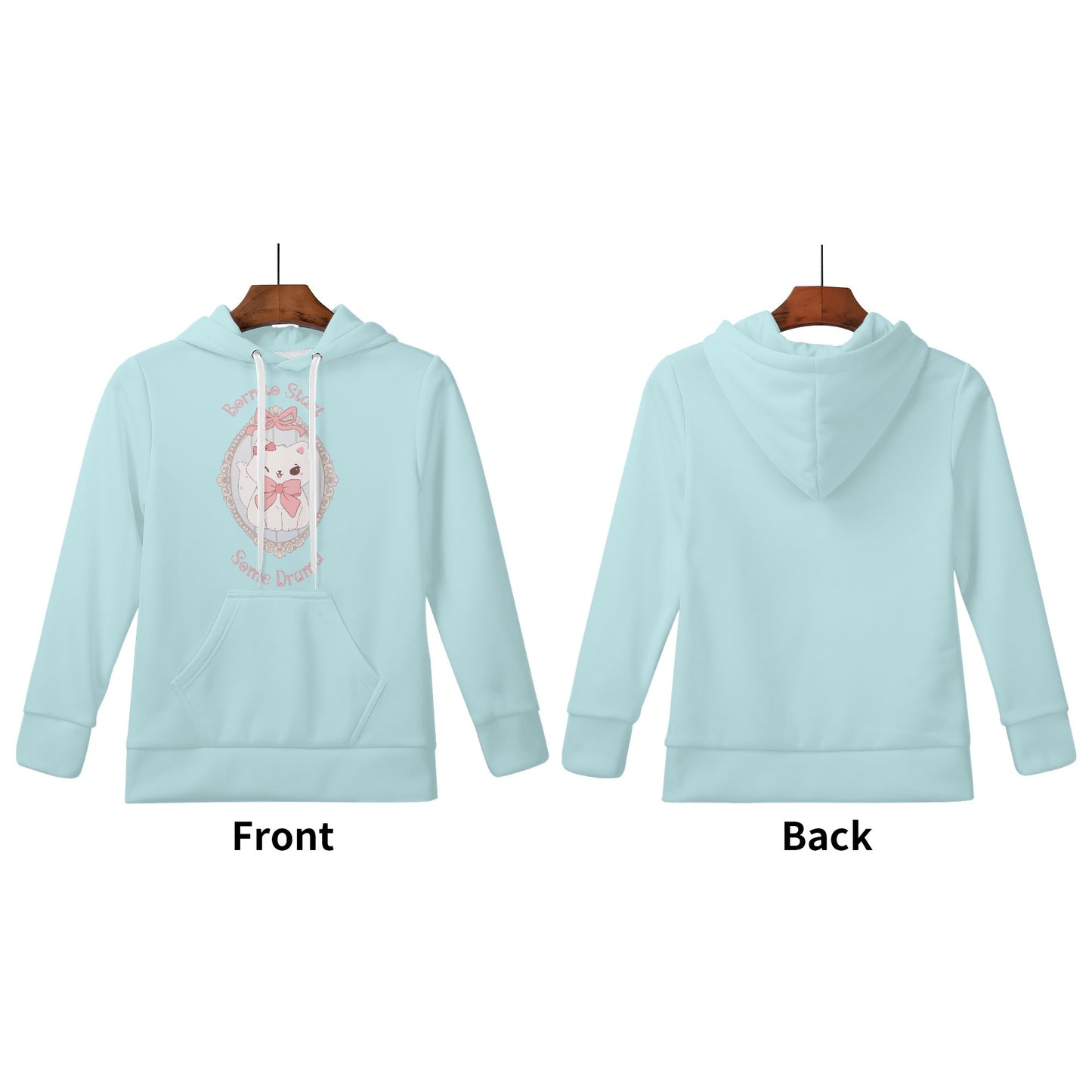 Born to Start Some Drama Kids Heavy Fleece Hoodie - FREE Shipping!