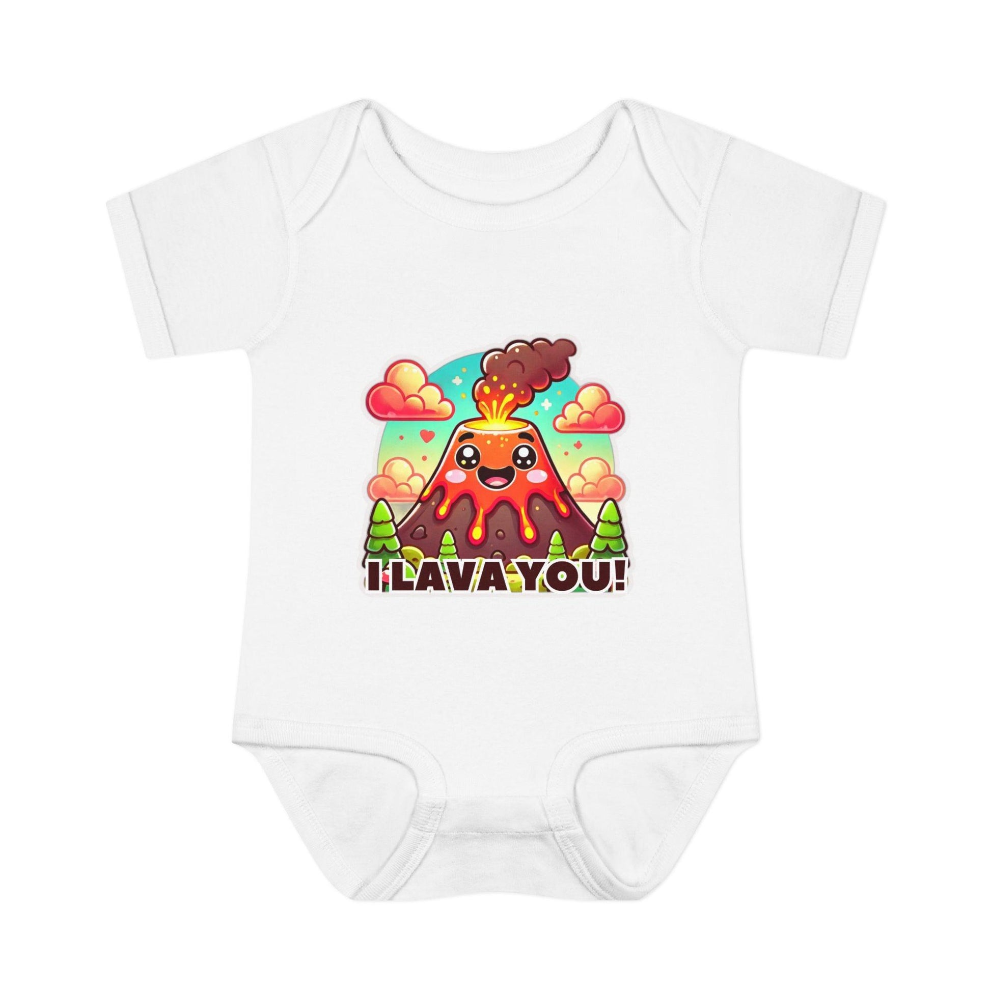 I Lava You - Baby Onesie ❤️🌋 - Whippie's