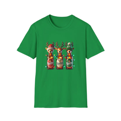 Reinbeer: The 🍻 Official Beverage of the Reindeer Games 🦌 - Unisex Softstyle T-shirt - Whippie's