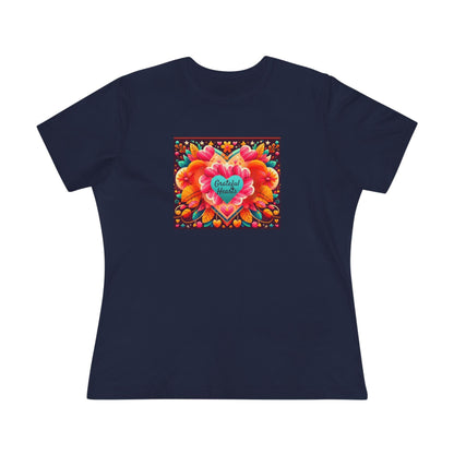 Grateful Hearts - A Celebration of Love and Gratitude 🧡💛❤️ - Women's Softstyle Tee - Whippie's