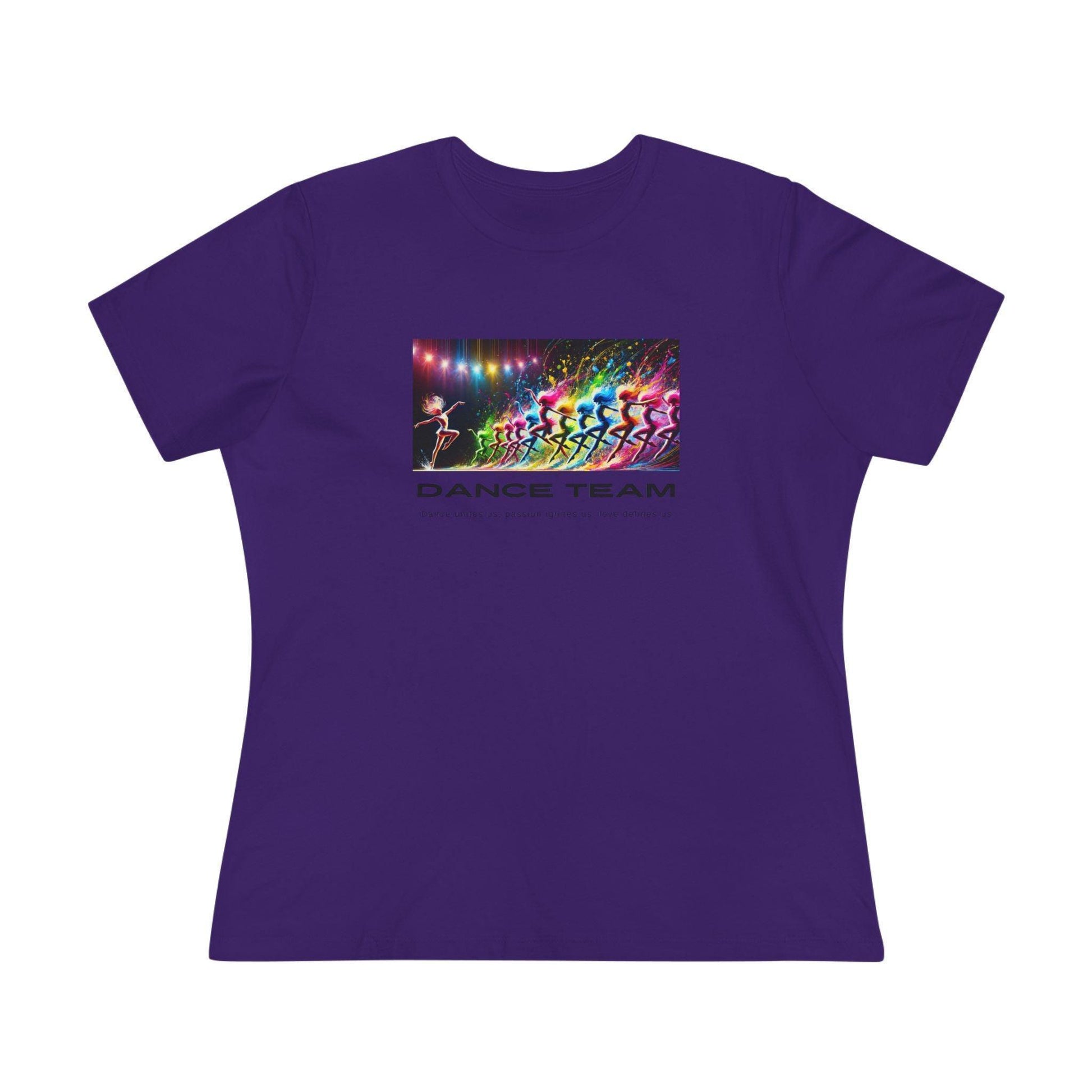 Dance Team: Dance unites us, passion ignites us, love defines us! 💃‍♀️ Women's Softstyle Tee 🎨 - Whippie's