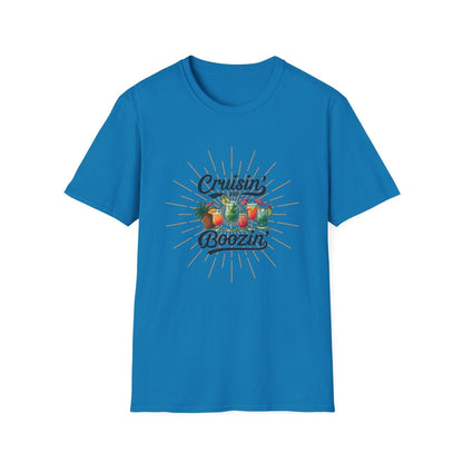 Cruisin' and Boozin Unisex Tee 🛳️🍹 - Whippie's