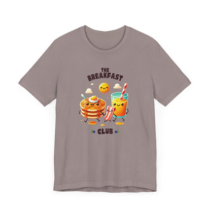 🥞 Breakfast Club 🍳 Unisex Jersey Tee ☀️ Rise and shine, breakfast time! - Whippie's