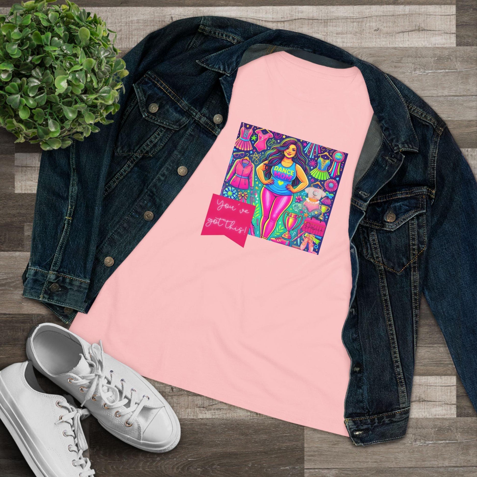 You've Got This! Dance Mom (Curvy Mom) - A Spark ling Performance ⭐️- Women's Softstyle Tee - Whippie's