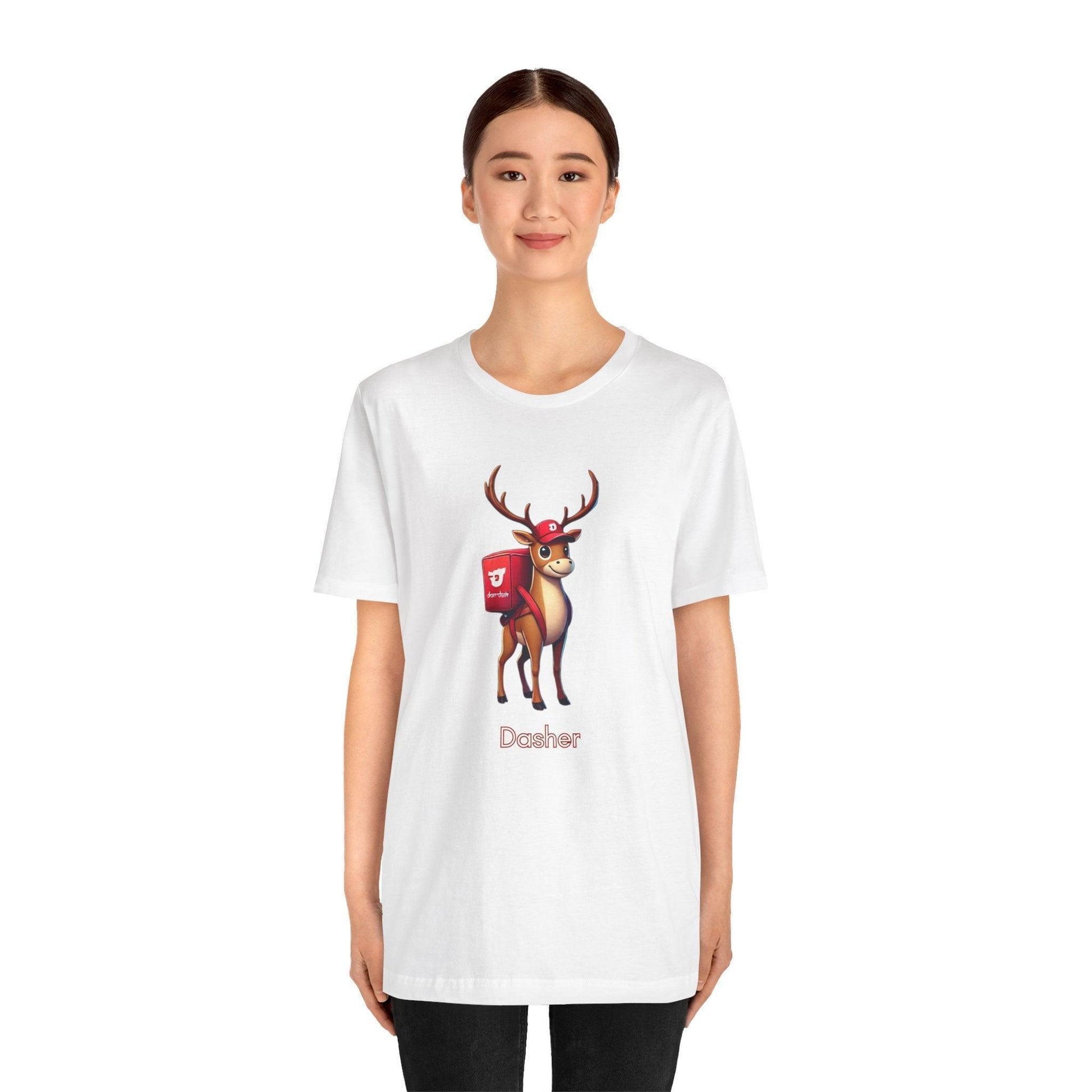 🎅 Dasher's Side Hustle 🍕 Unisex Tee ✨ Dasher's delivering more than holiday cheer! - Whippie's