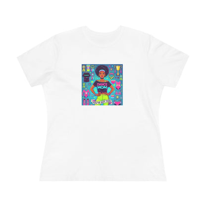 Dance Mom: You've Got This - Darker Skin Tone Mom - Short Hair - Women's Softstyle Tee - Whippie's