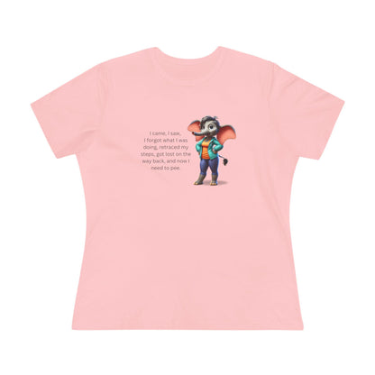 "I Came, I Saw..." Mom Brain - Women's Tee - Whippie's