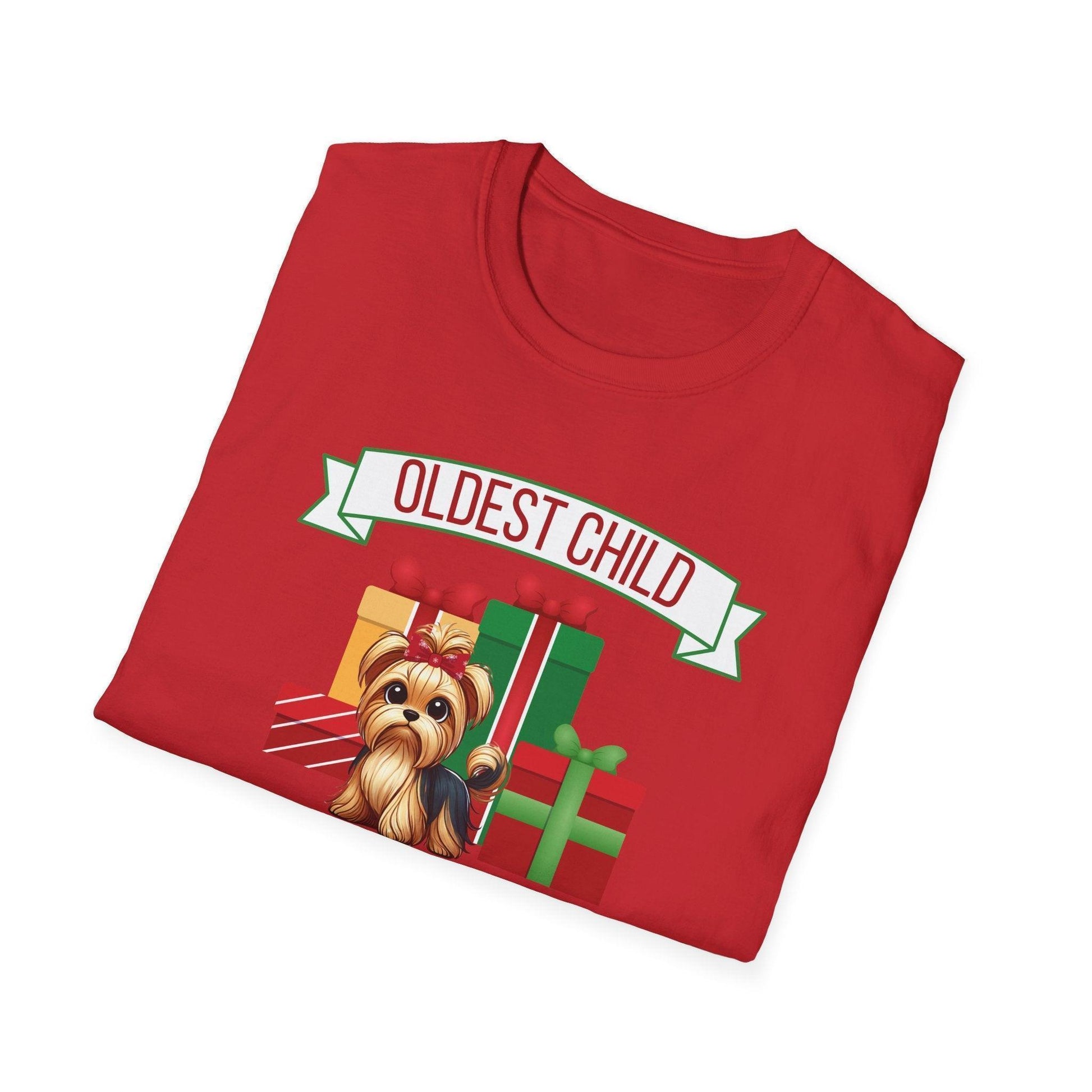 The Oldest Child, The Favorite 🎁🐶 Yorkie - Unisex Tee! 🎁👑 - Whippie's