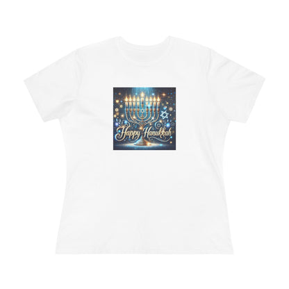 Happy Hanukkah - Women's Tee - Whippie's