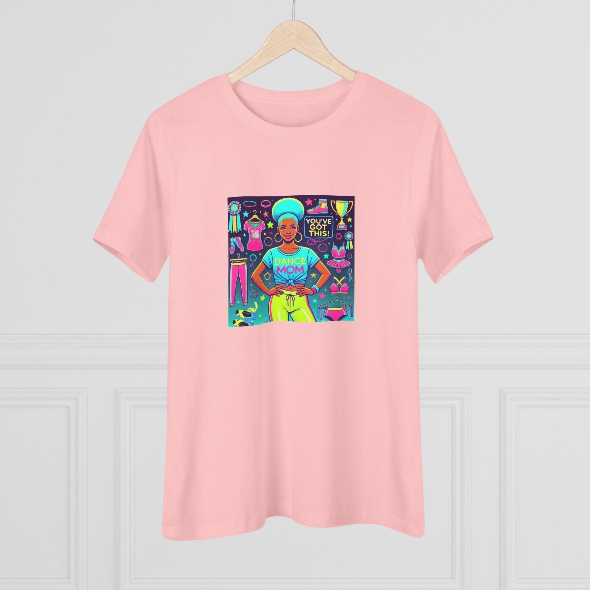 Dance Mom: You've Got This - Blue Hair Mom- You've Got This - Women's Softstyle Tee - Whippie's
