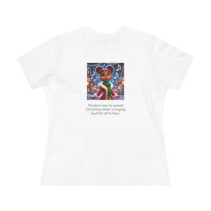 Caroler - Christmas Cheer - BHSB Girl - Women's Softstyle Tee - Whippie's